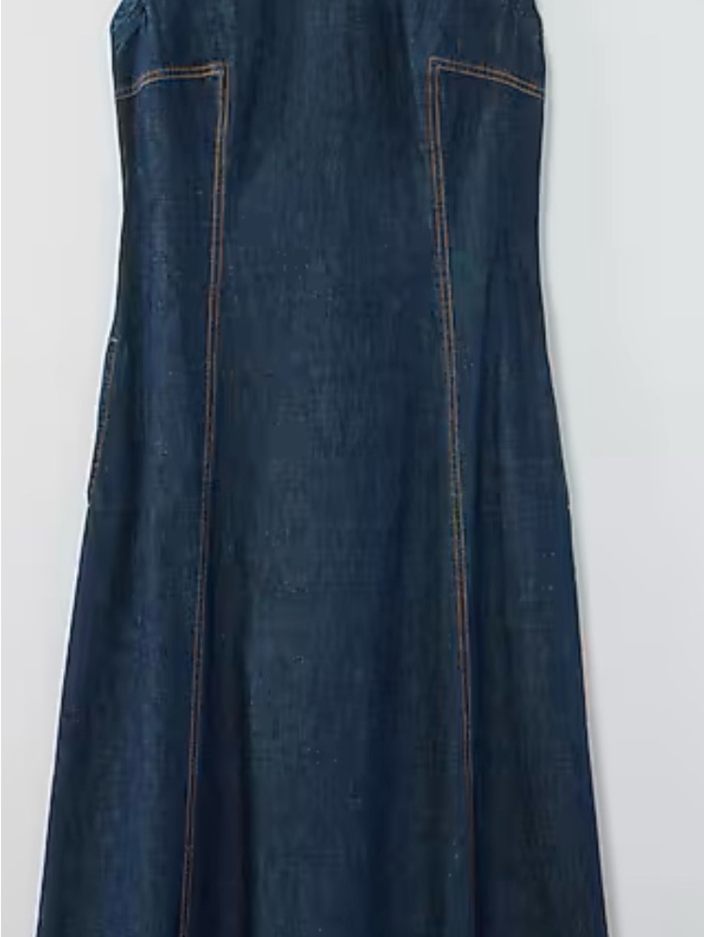 J. Jill Seemed Indigo Mid Dress Denim